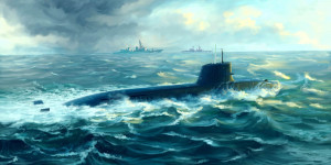 Trumpeter 1:144 5911 Japanese Soryu Class Attack Submarine