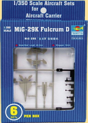 Trumpeter 1:350 6216 Mig-29K Fulcrum D
