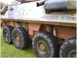 Trumpeter 1:35 6608 LAV II series 8X8 tyres (325/85 R16 XML)