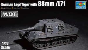 Trumpeter 1:72 7166 German JagdTiger with 88mm /L71