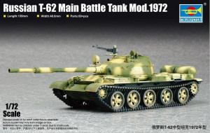 Trumpeter 1:72 7147 Russian T-62 Main Battle Tank Mod.1972