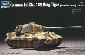 Trumpeter 1:72 7201 Sd.Kfz. 182 King Tiger Henschel