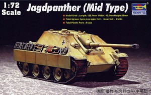 Trumpeter 1:72 7241 German Jagdpanther (Mid Type)