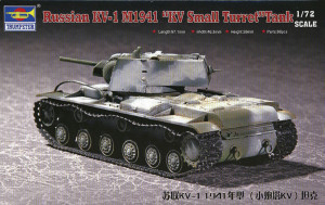 Trumpeter 1:72 7232 Russian KV-1 M1941 ''KV Small Turret'' Tank