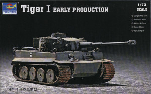 Trumpeter 1:72 7242 Tiger 1 Tank (Early)