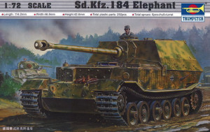 Trumpeter 1:72 7204 Sd.Kfz. 184 Tiger Elefant