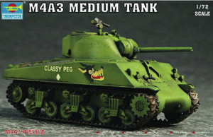 Trumpeter 1:72 7224 M4A3 Tank