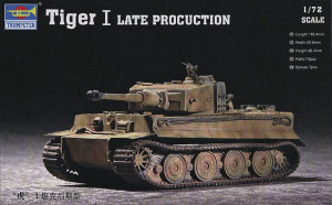 Trumpeter 1:72 7244 Tiger 1 Tank (Late)