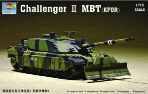 Trumpeter 1:72 7216 Challenger II MBT (KFOR)