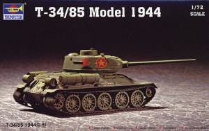 Trumpeter 1:72 7207 Soviet T-34/85 Model 1944