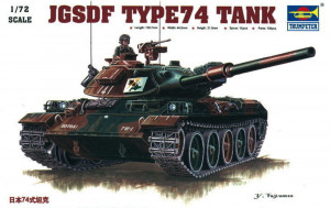 Trumpeter 1:72 7218 Japanischer Panzer Typ 74