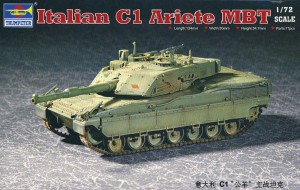 Trumpeter 1:72 7250 Italian C1 Ariete MBT