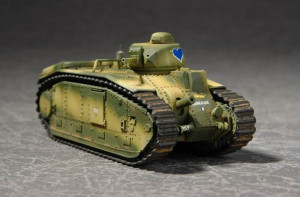 Trumpeter 1:72 7263 French Char B1Heavy Tank
