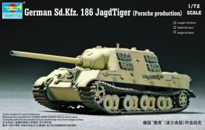 Trumpeter 1:72 7273 German Sd.Kfz.186 Jagdtiger (Porsche model)