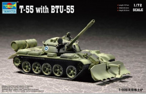 Trumpeter 1:72 7284 T-55 with BTU-55