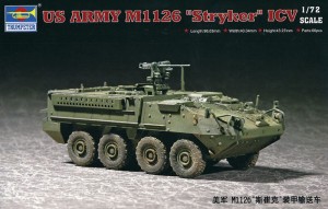 Trumpeter 1:72 7255 ''Stryker'' Light Armored Vehicle (ICV)