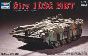 Trumpeter 1:72 7298 Swedish Strv 103C MBT