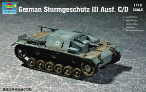 Trumpeter 1:72 7257 German Sturmgeschütz III Ausf. C/D