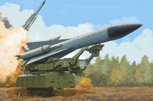 Trumpeter 1:35 9550 Russian 5V28 of 5P72 Launcher SAM-5 Gammon