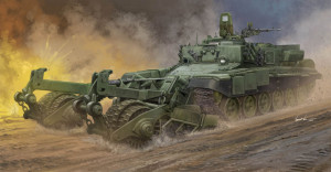Trumpeter 1:35 9552 Russian Armored Mine-Clearing Vehicle BMR-3