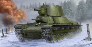 Trumpeter 1:35 9591 Soviet T-100Z Heavy Tank