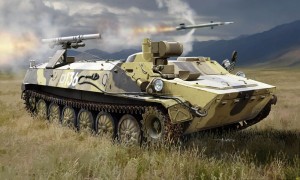 Trumpeter 1:35 9605 Russian 9P149 Launching Vehicle of 9K114 Shturm-S ATGM system