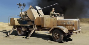 Trumpeter 1:35 9595 L4500A mit 5cm Flak 41 I