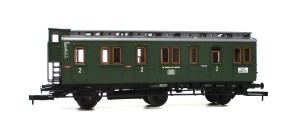 Roco H0 44205A Personenwagen Abteilwagen 2.KL 52 595 Köl DB OVP (1180g)