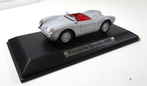 Modellauto 1:43 Atlas Porsche Spyder 550 OVP (759g)