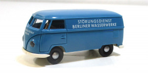 Brekina H0 1/87 VW T1b Transporter Kasten Berliner Wasserwerke o.OVP 