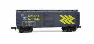 Life Like N (4) 7799 Boxcar Ontario Northland ONT 90710 OVP (4664G)