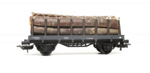 Electrotren H0 1005 offener Güterwagen Rungenwagen mit Ladung (2814G)