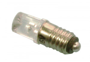 Tams 81-40321-02 LED 5 mm "Zylinder", warmweiß, Gewindelsockel E5.5, 16-22 V - NEU