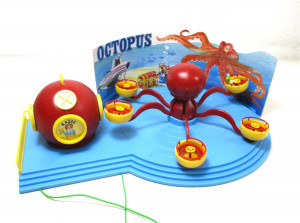 Fertigmodell H0 IHC Carnival Fahrgeschäft Octopus funktionsfähig (1407g)