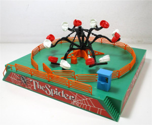 Fertigmodell H0 IHC Carnival Fahrgeschäft The Spider funktionsfähig (1408g)