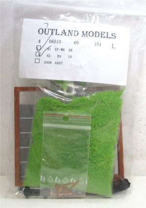 Outland Models Z Bausatz Parkplatz mit 4 Autos und Figuren OVP (Z179-10g)