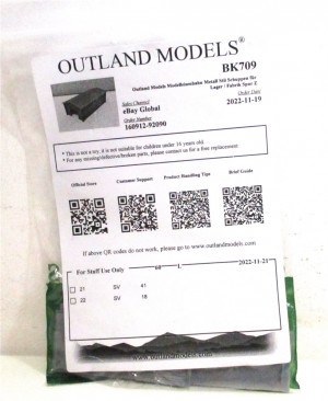 Outland Models Z Bausatz BK709 Schuppen für Lager/Fabrik OVP (Z179-13g)