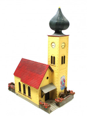 Fertigmodell H0 Faller B-237 Dorfkirche