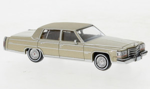 PCX   H0 1/87 PCX870451 Cadillac Fleetwood Brougham metallic beige, 1982,  - NEU