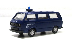 Modellauto H0 PKW Wiking VW-Bus Einsatzfahrzeug THW 