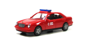 Modellauto H0 PKW Wiking MB E-Klasse Feuerwehr