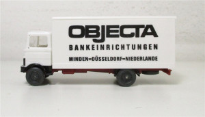 Wiking H0 1/87 18434 MB LP 809 Koffer Lieferwagen Objecta in OVP