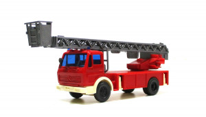 Modellauto H0 LKW (5) Wiking MB Leiterwagen Feuerwehr
