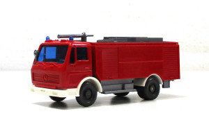 Modellauto H0 LKW (3) Wiking MB Löschfahrzeug Feuerwehr