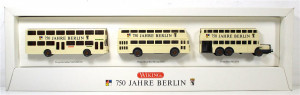 Wiking H0 1/87 Fahrzeug-Set 750 Jahre Berlin 3-teilig OVP (1226g)