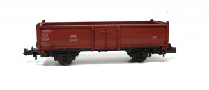 Minitrix N 13171 / 3171 offener Güterwagen Hochbordwagen 864407 DB OVP (5489G)