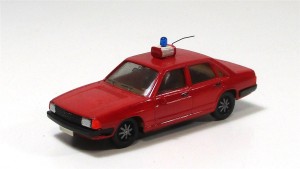 Automodell H0 Herpa Audi 100 Feuerwehr 