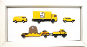 Wiking H0 1/87 Fahrzeug-Set 500 Jahre Post 4-teilig OVP (3280g)