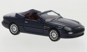 BOS   H0 1/87 PCX870147 Aston Martin DB7 Volante metallic dunkelblau, 1994,  - NEU