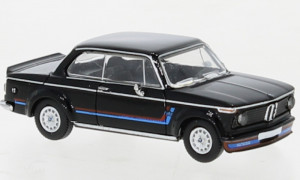 PCX   H0 1/87 PCX870442 BMW 2002 turbo schwarz, Dekor, 1973,  - NEU